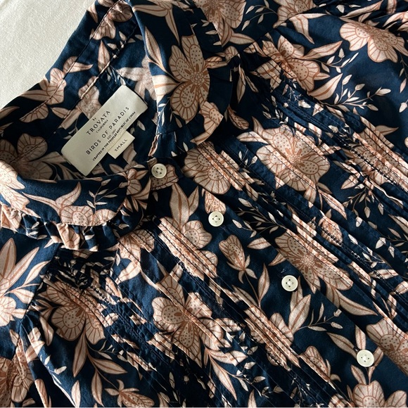 Trovata Birds of Paradise Gemma Blouse in Paloma - Picture 10 of 16